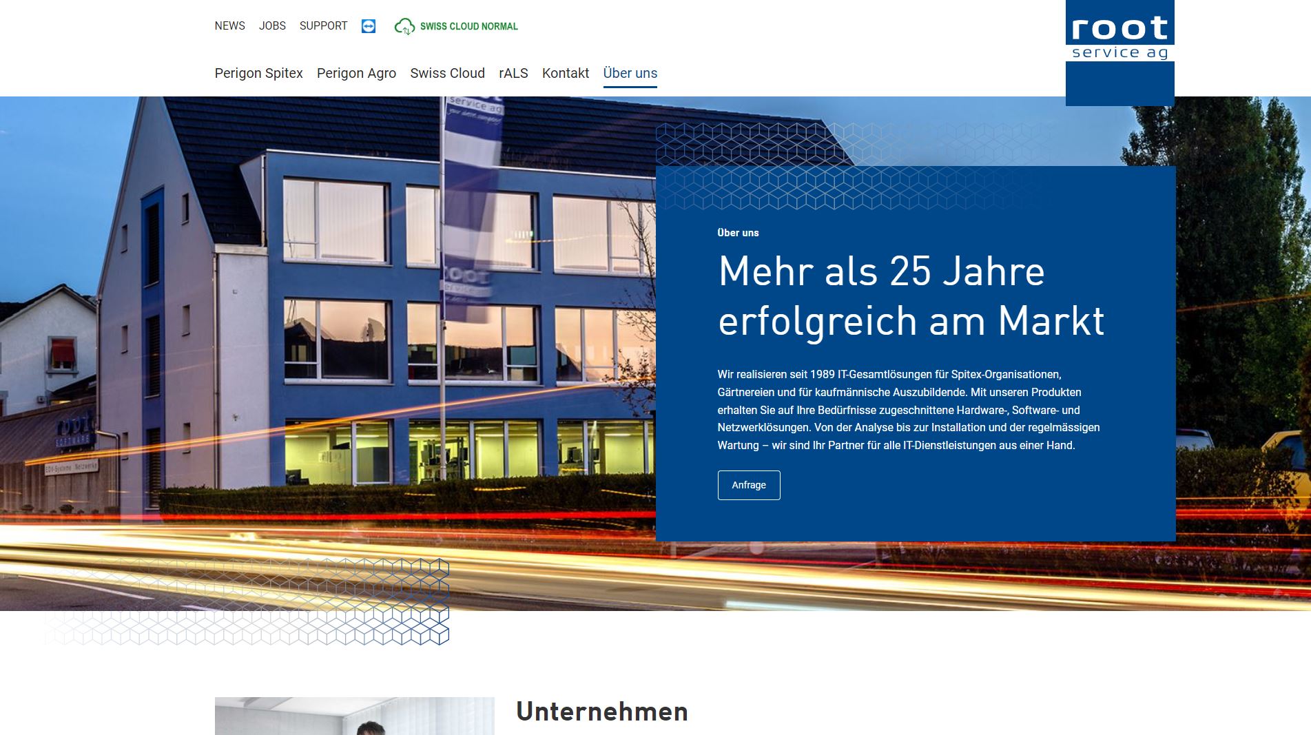 Herzlich Willkommen bei Root.ch